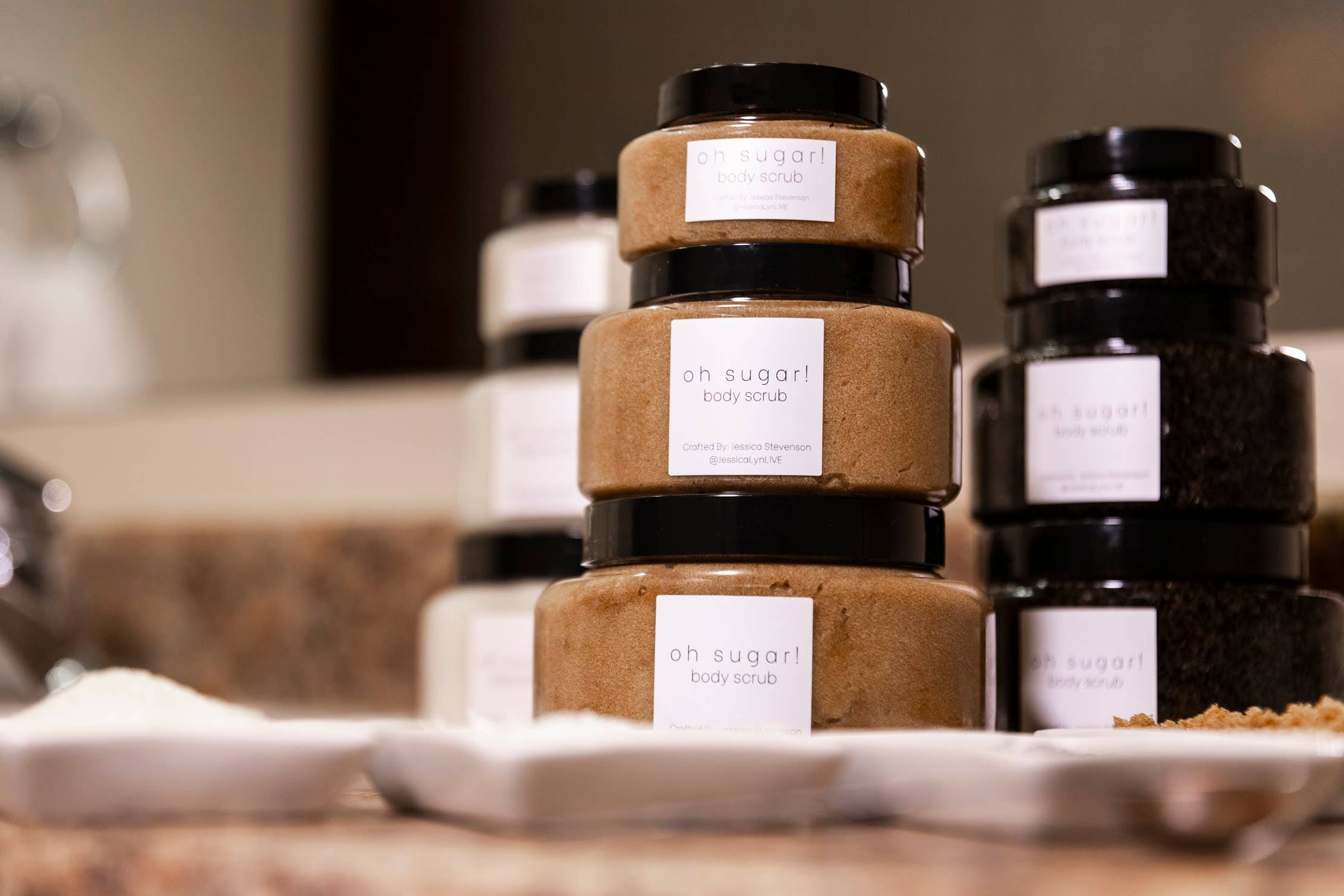 oh sugar! - Wholesale Body Scrub/Exfoliant - Brown Sugar & Honey Gentle Body Polish - Medium5