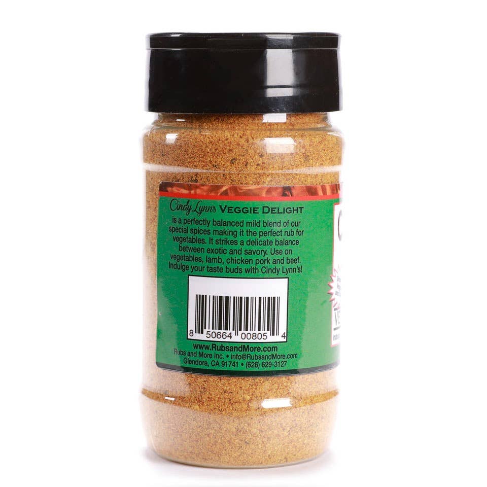 CINDY LYNN'S RUBS AND MORE! - Wholesale Rub - Cindy Lynn's Veggie Delight - 26 oz.2