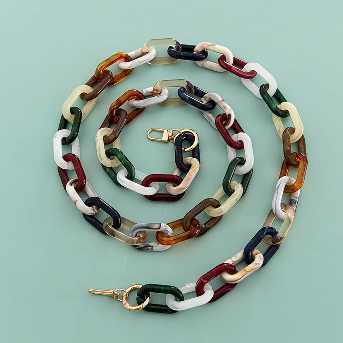 ACCITY - Wholesale Bag Strap - Women's - 47.24"Mixed-Color Bag Chain,Phone Case Strap_CWMM50915