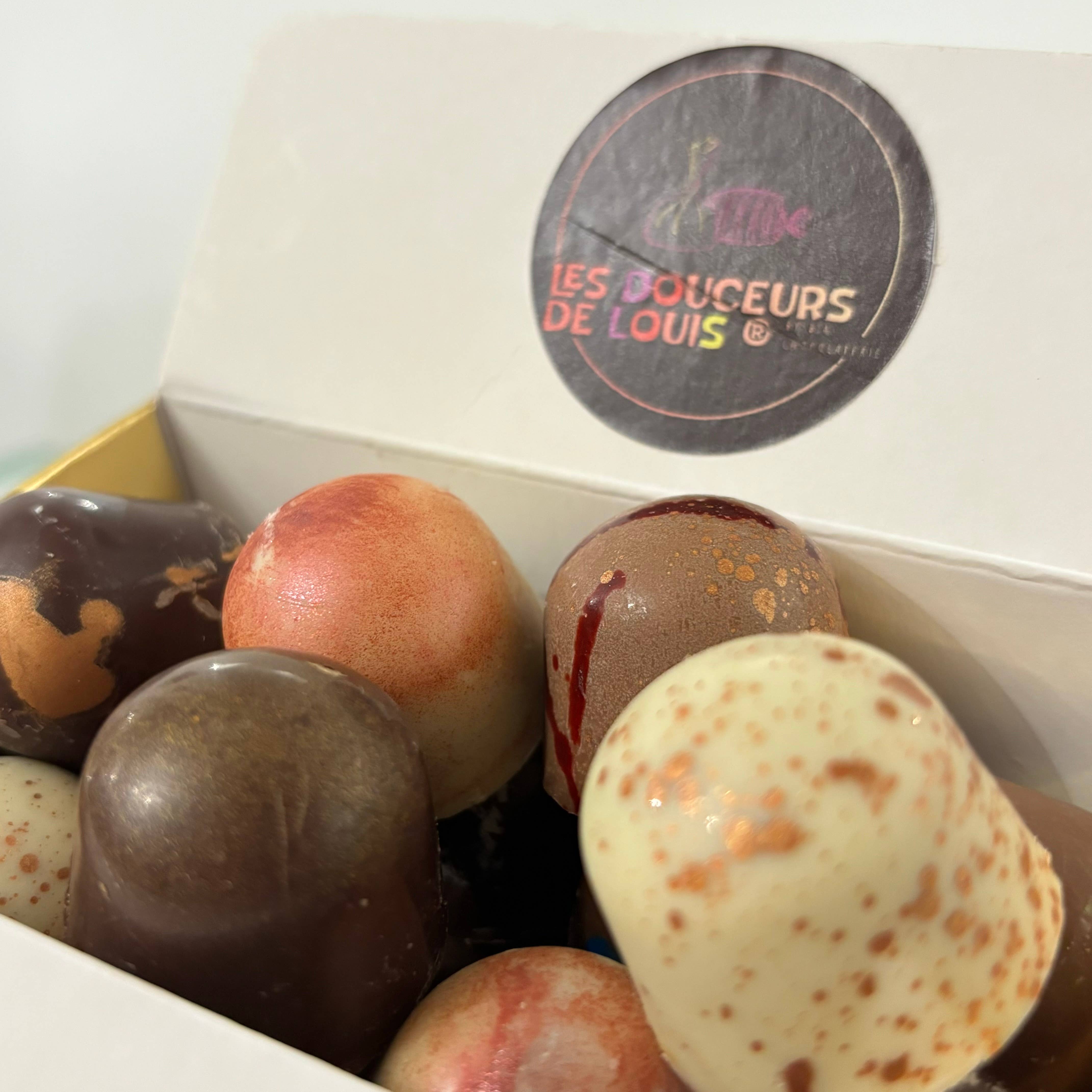 Les Douceurs de Louis - Wholesale Chocolate Box - Filled chocolates in a box or box: 4 sizes available0