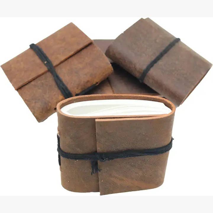 Tuzech Leather - Vendita all'ingrosso Diari/agende - Mini diario compatto in pelle vintage fatto a mano26