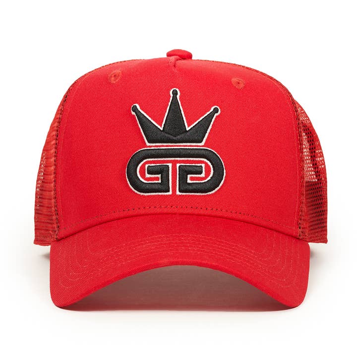 GGT Red Shauku Mesh Snapback for wholesale by God Given Talent