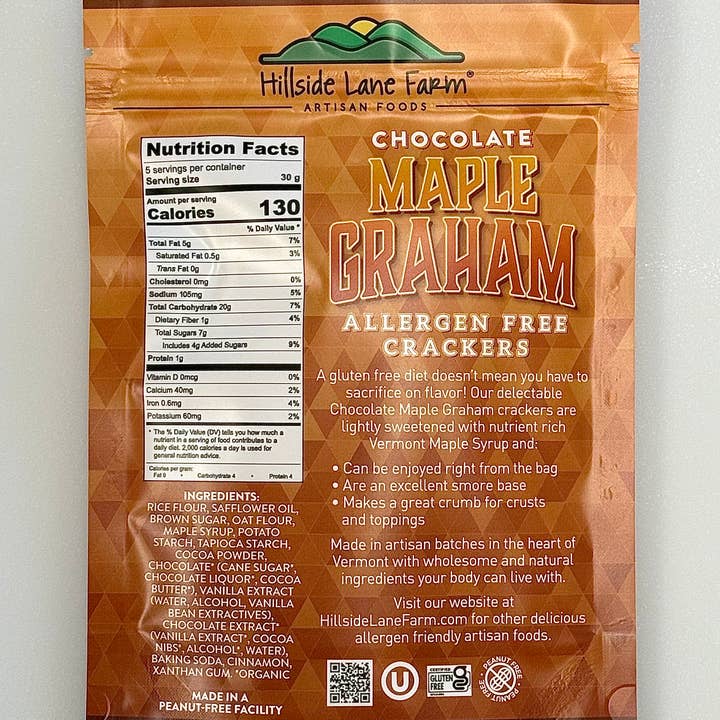 Hillside Lane Farm - Wholesale Crackers - Chocolate Maple Graham Crackers2
