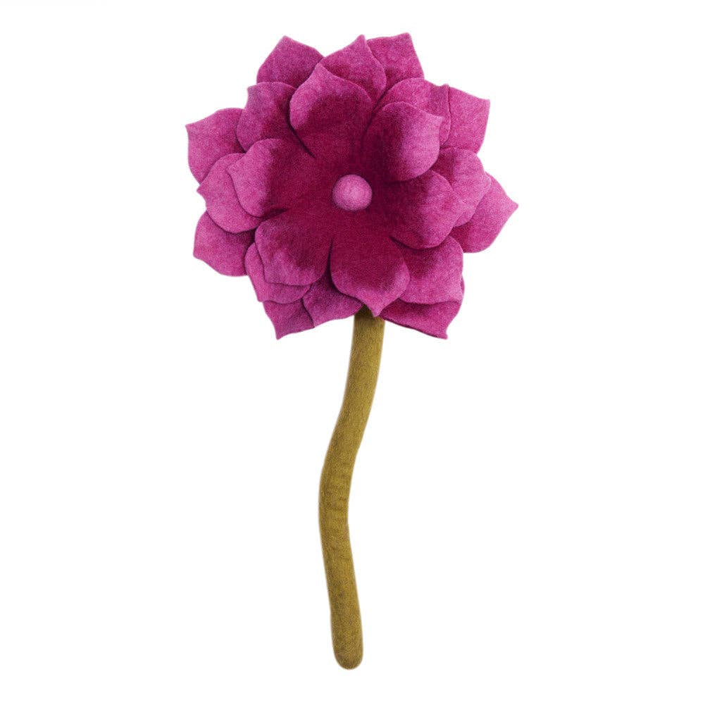 Global Goods Partners - Vente Fleurs artificielles - Fleur de lotus en feutre2