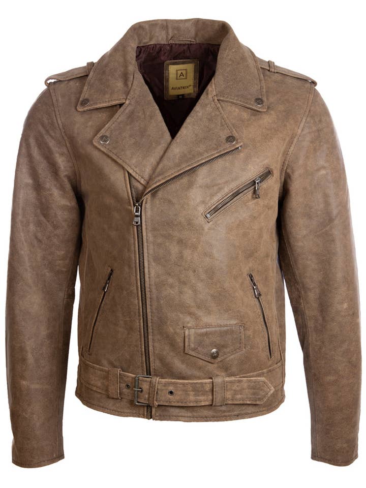 N2KG Men's Jacket - Desert Tan for wholesale by Aviatrix