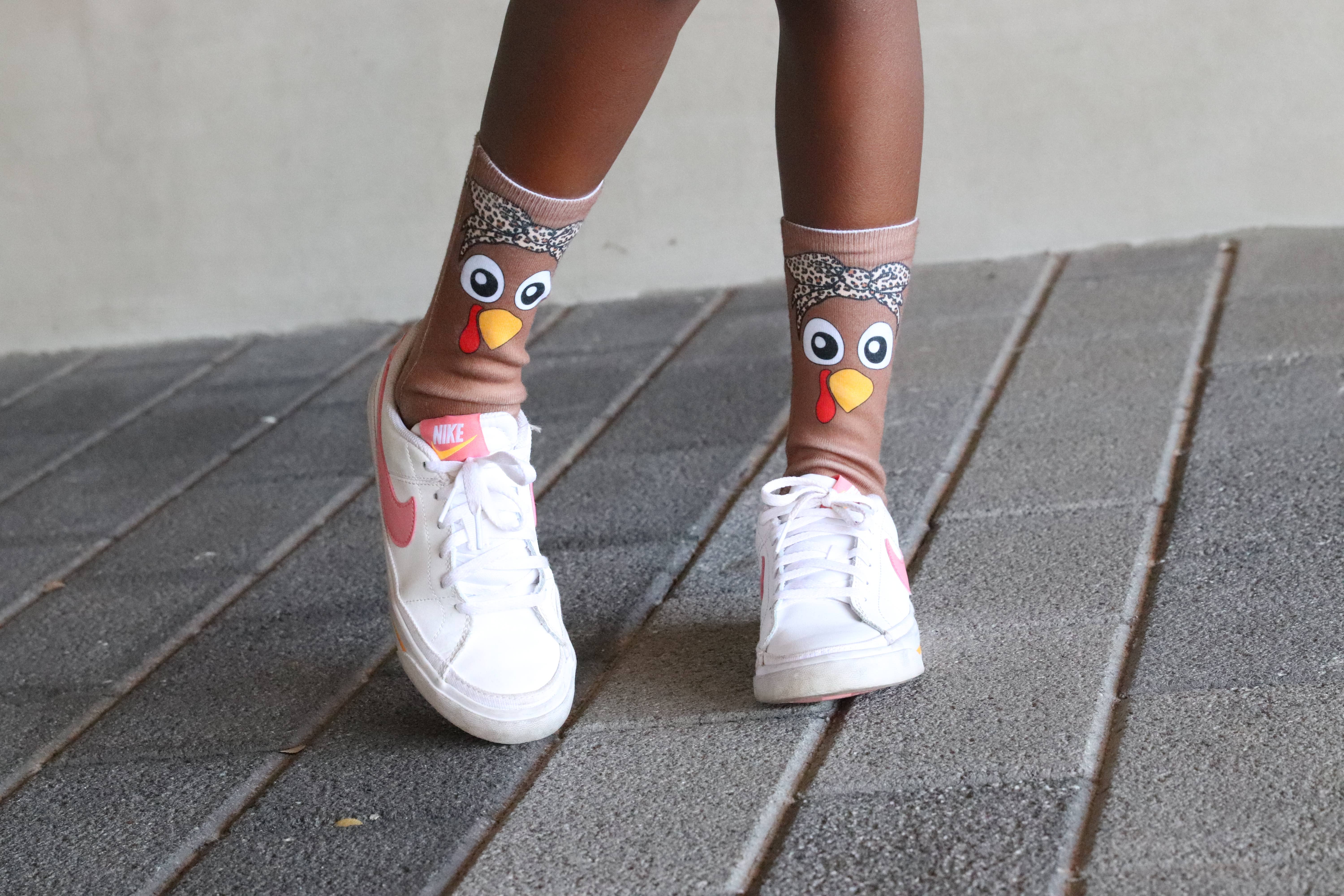 Dapper Xpressions - Wholesale Socks - Kids - Mr & Mrs Turkey Socks, Comfort and Casual, Toddler to Adult3