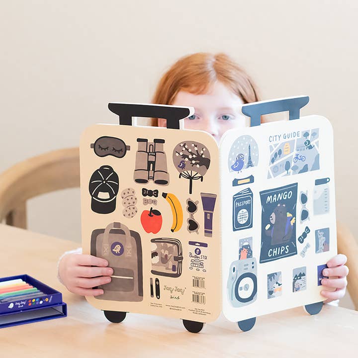 Jaq Jaq Bird - Wholesale Colouring and activity book – kids and baby - Jumbo Suitcase Paper Coloring Book9