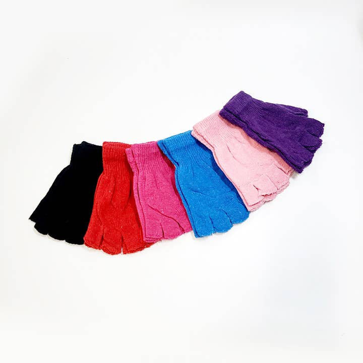 Adult Unisex Fingerless Gloves for wholesale by Funteze