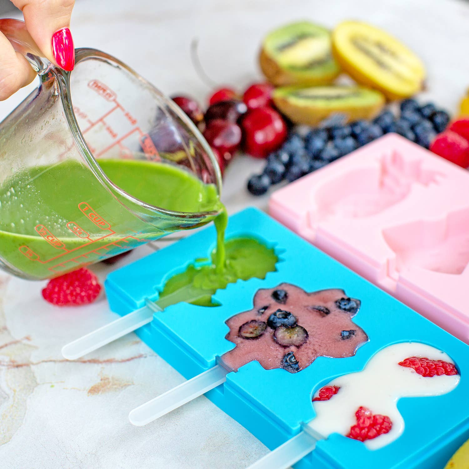 Lelaffet - Wholesale Chocolate/Candy Mold - Popsicles Molds, Silicone Popsicle Molds For Toddlers 3