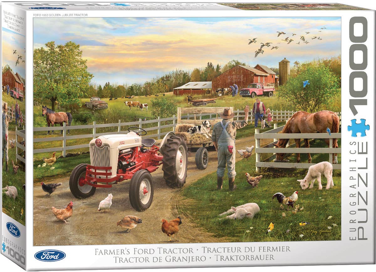 Eurographics Puzzles USA - Wholesale Puzzle - Adult - Farmer’s Ford Tractor0