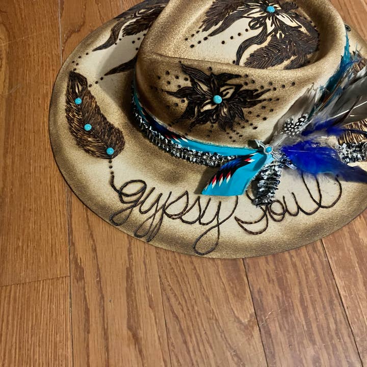 Feathered Gypsy Custom Hats and Boutique - Wholesale Cowboy Hat - Women's - She’s a gypsy soul2