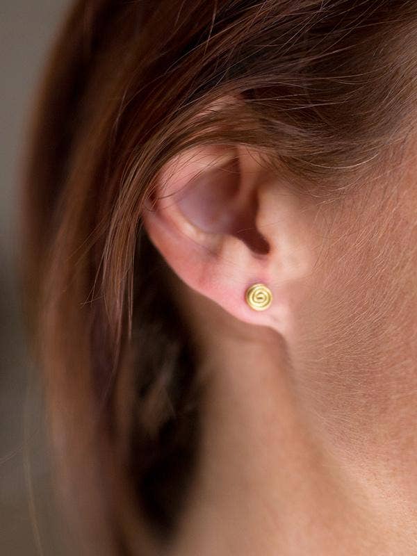 3seams - Wholesale Stud/Post Earrings - Swirl Post Earrings3