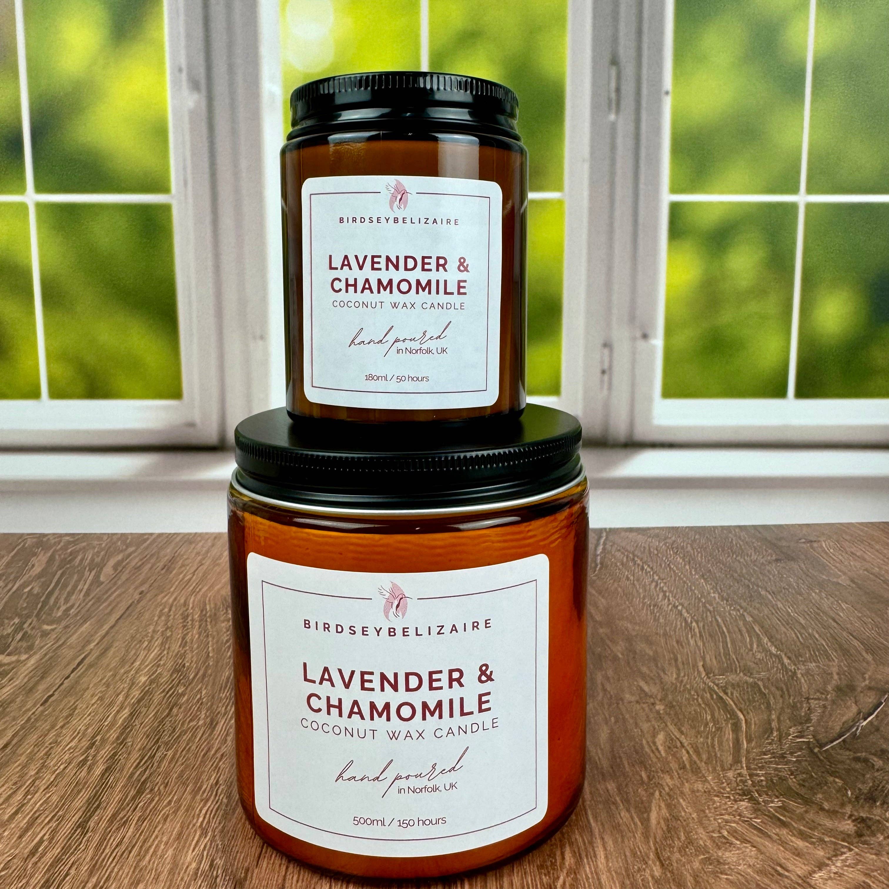 BirdseyBelizaire - Wholesale Jar/Filled Candle - Lavender & Chamomile - Signature Candle1