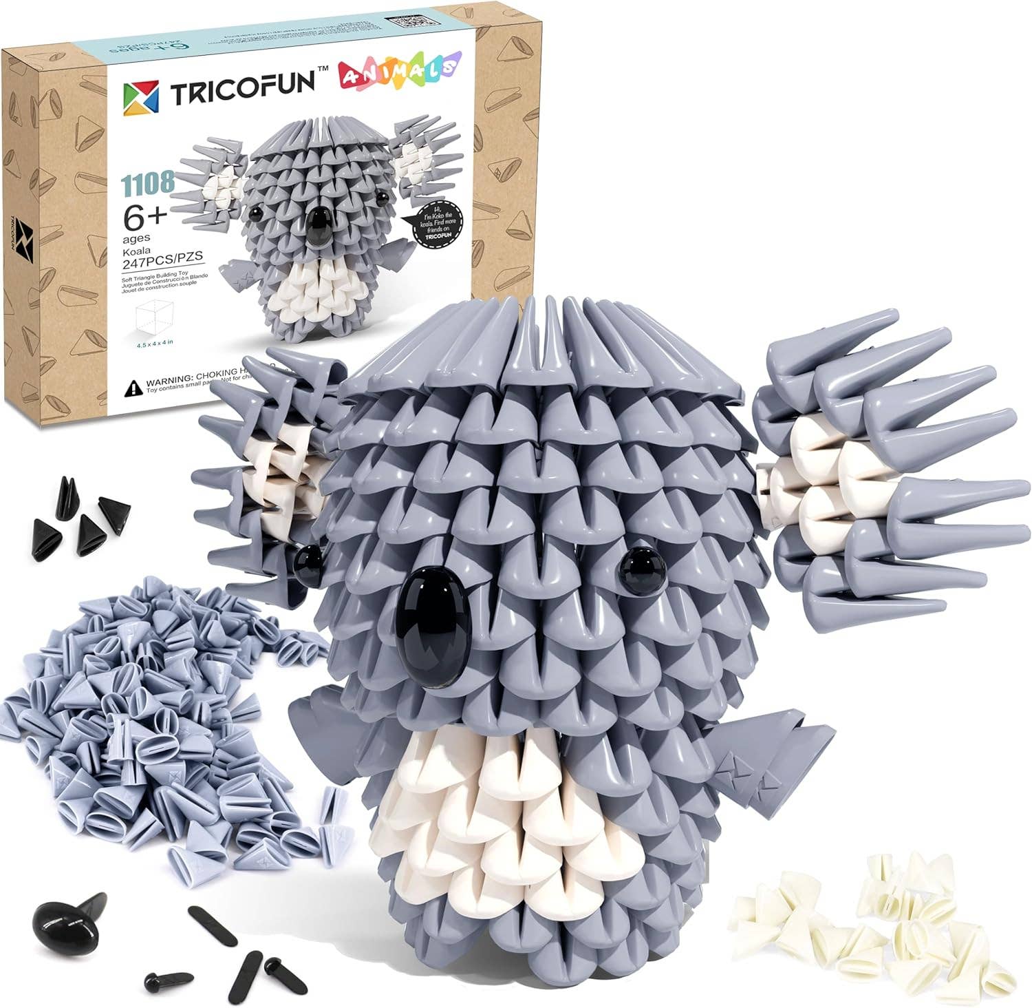 Tricofun - Wholesale Building Set - Kids - TRICOFUN™ Animals Koko the koala building kit -1108
