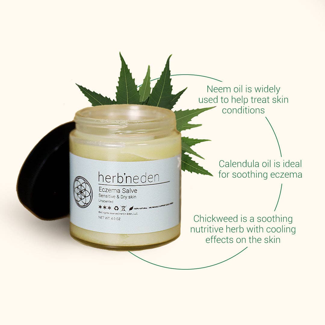 Herb'N Eden - Wholesale Healing Salve/Balm/Cream - Eczema Salve3