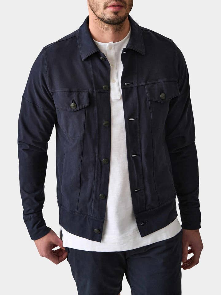 The Good Man Brand - Wholesale Denim jacket – Men's - Jean Jacket | Flex Pro Jersey9