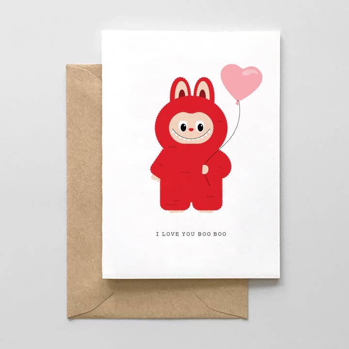 Ti amo Boo Boo - Biglietto di San Valentino per la vendita all'ingrosso da parte di Spaghetti & Meatballs