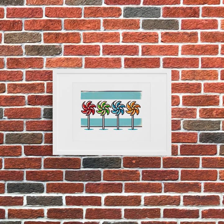 Arte de Parede com Cata-ventos dos Chicago White Sox por atacado de 34Designed