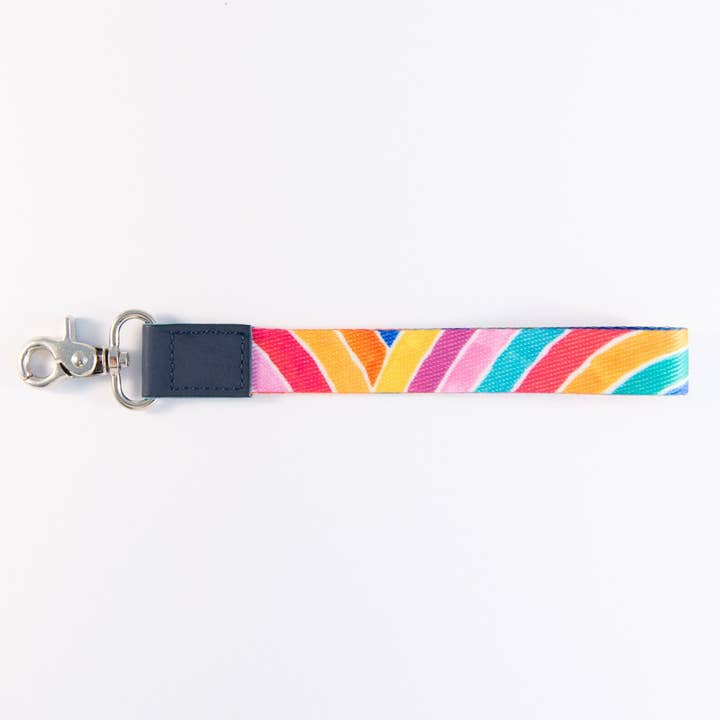 Ruby Olive Pty Ltd - Wholesale Lanyard – Unisex - RO x Lordy Dordie Rainbows Wrist Lanyard