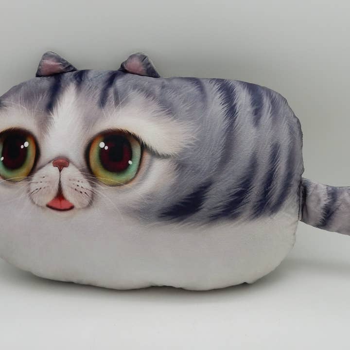 Green Pastures Wholesale - Wholesale Throw/Decorative Pillow - Cat pillows- 3 colors