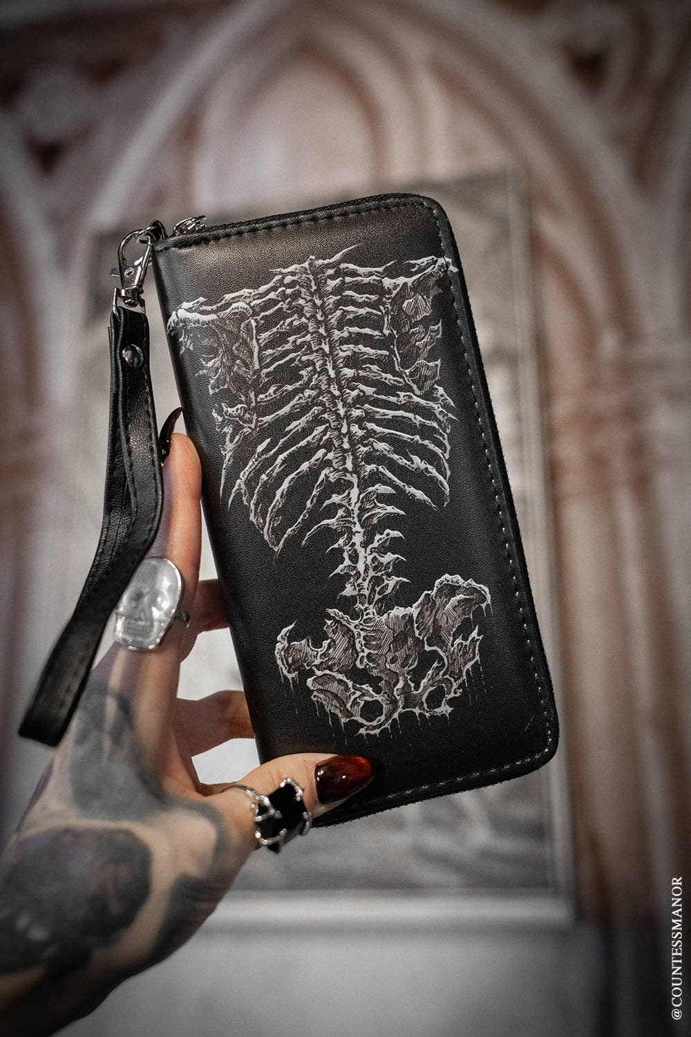 vampirefreaks - Wholesale Wallet - Women's - Dead Inside Skeleton Wallet0