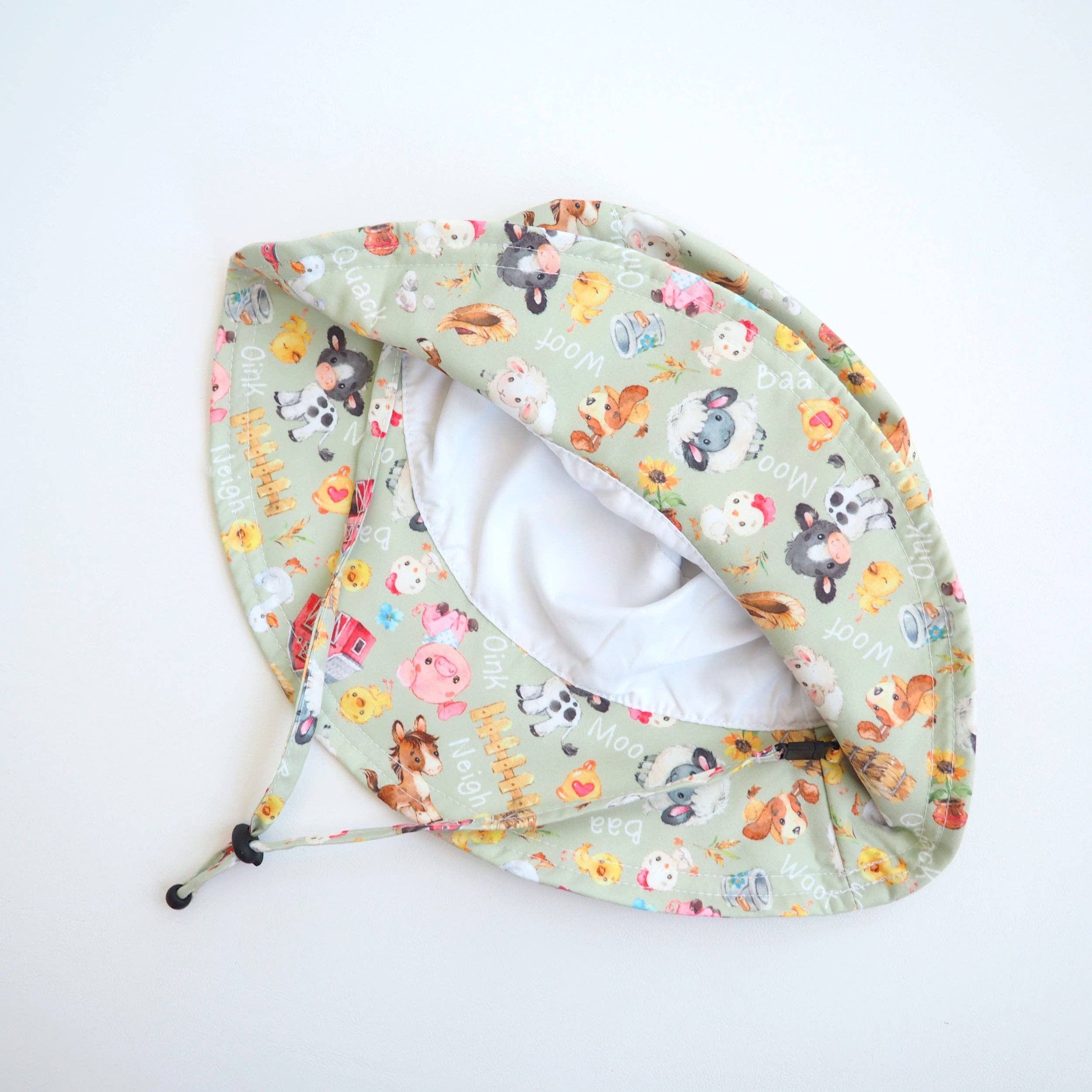 Honey Lemonade- Minky Baby Blankets and Gifts – Großhandel Sonnenhut - Kinder – Sonnenhut für Babys und Kinder - Farm Melody5