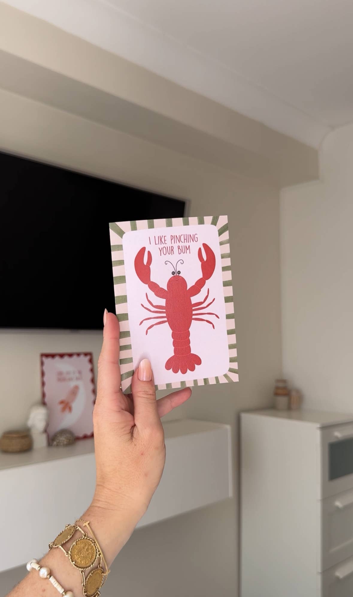 From Rosalie – Engroshandel Kærlighedskort – Fræk Valentinsdagskort | Niv Dig i Numsen | Hummerkærlighed4