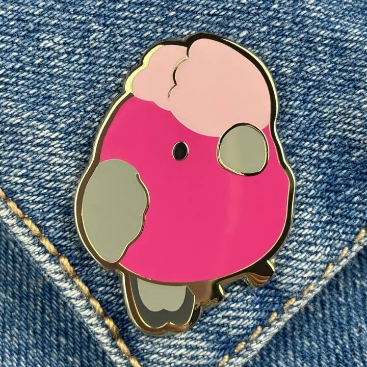 Galah emaille pin voor wholesale door PINSTACHIIO