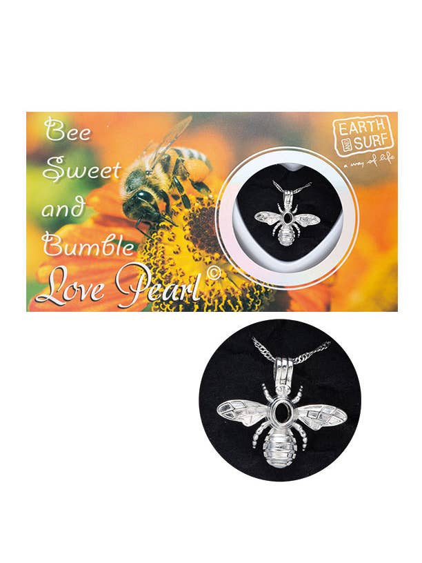Bee Love Pearl Necklaces for wholesale by Puka Creations