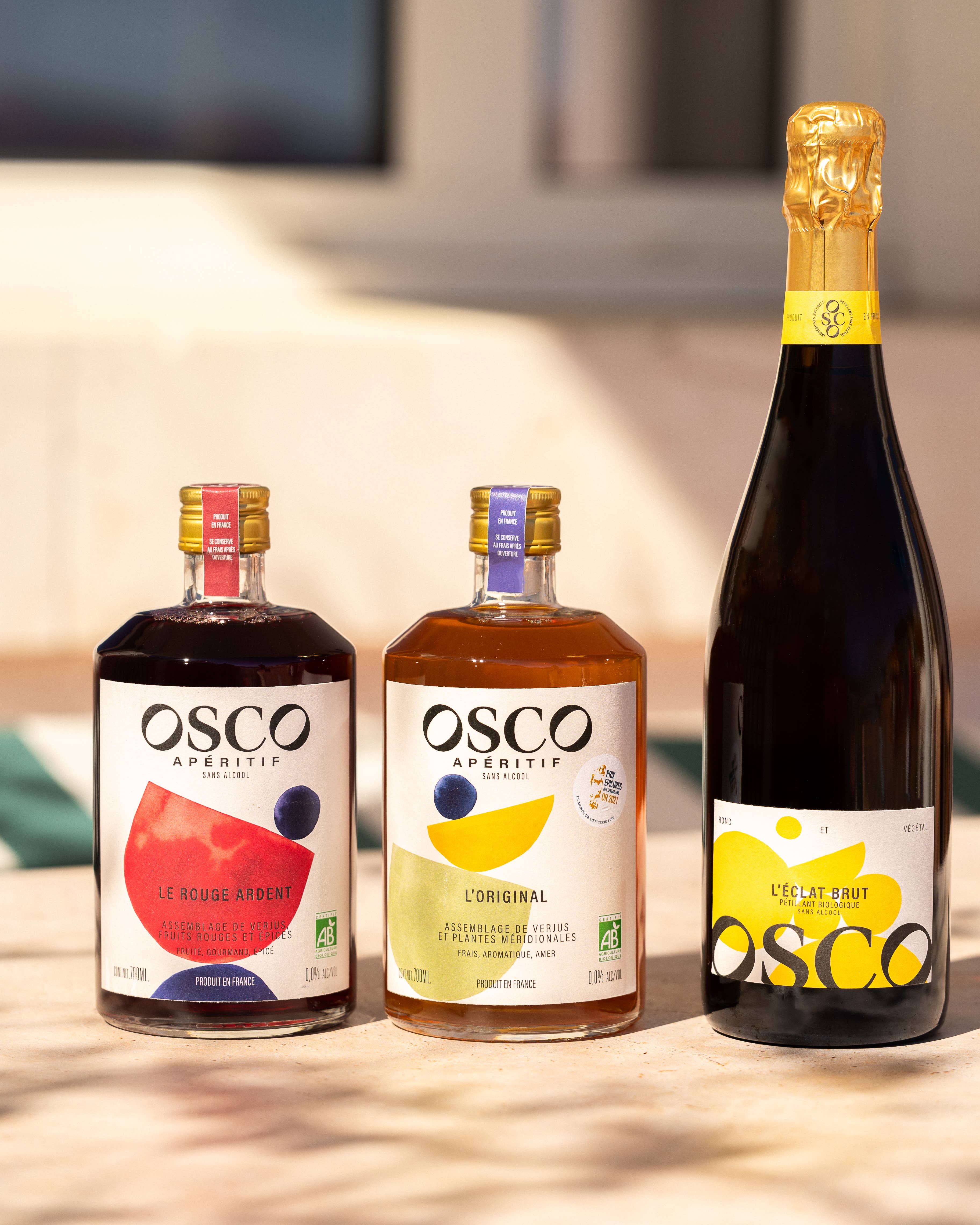 OSCO - Vente Apéritifs sans alcool/mocktails - OSCO L'Original 70cl BIO3