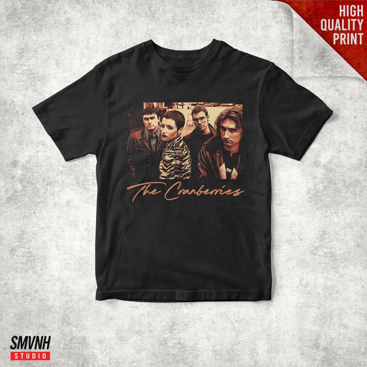 Vintage The Cranberries 90s Band Unisex Tee for wholesale by TheKingShirt