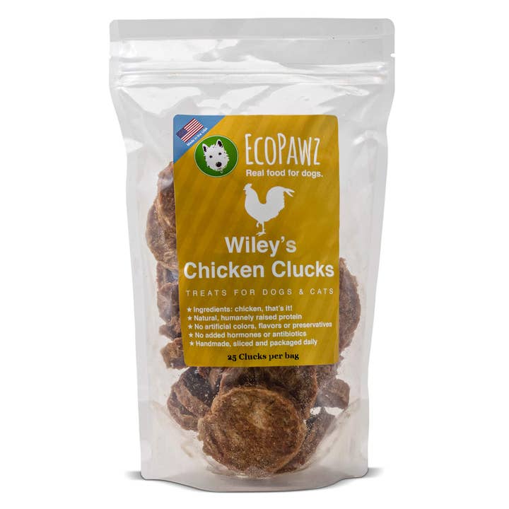 Wiley’s Chicken CLUCKS - 25 Count Each for wholesale by Ecopawz