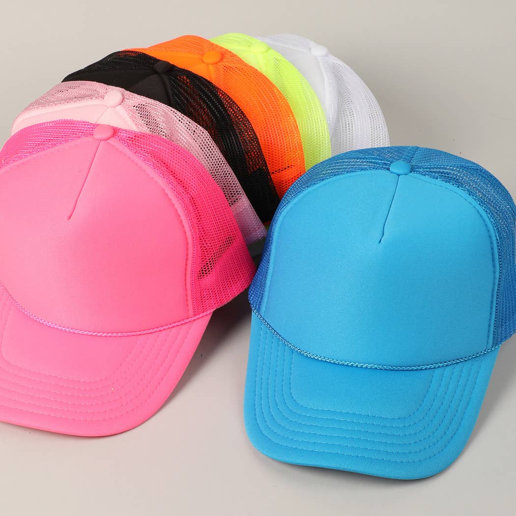 Fashion City - Wholesale Trucker Hat - Unisex - Solid Color OTTO 5-Panel Foam Mesh Back Trucker Hat69