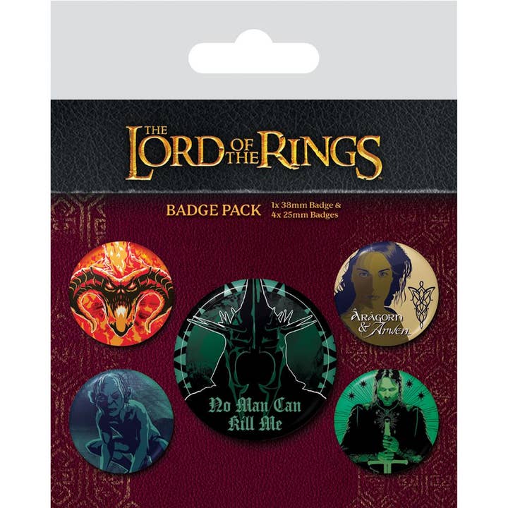 Lord Of The Rings (Be Bold) Badge Pack for wholesale by Pyramid International