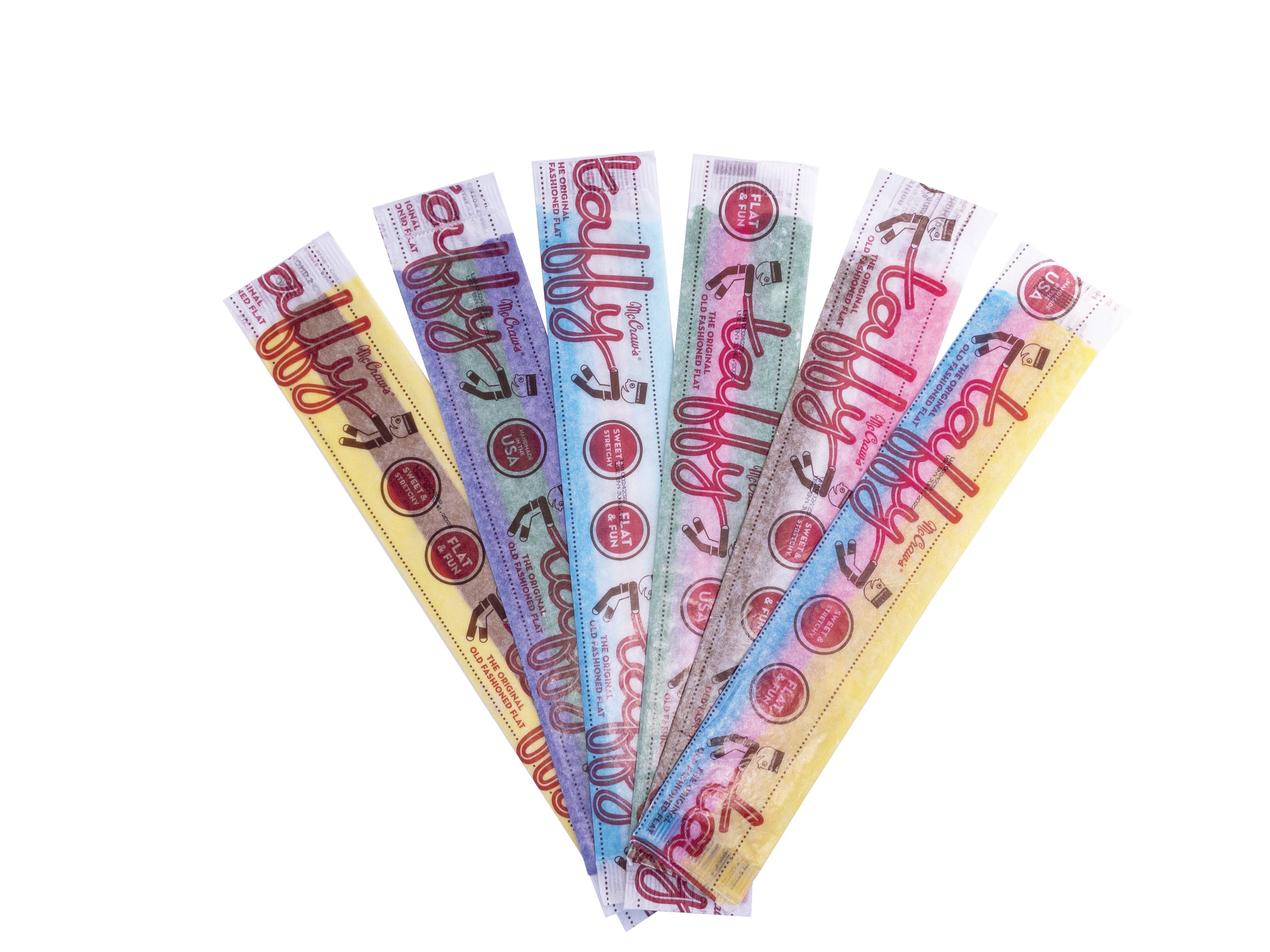 Hammond's Candies - Wholesale Taffy - Hand-Pulled Flat Taffy - Flavor Asst -20 Case/480 Pc Package1