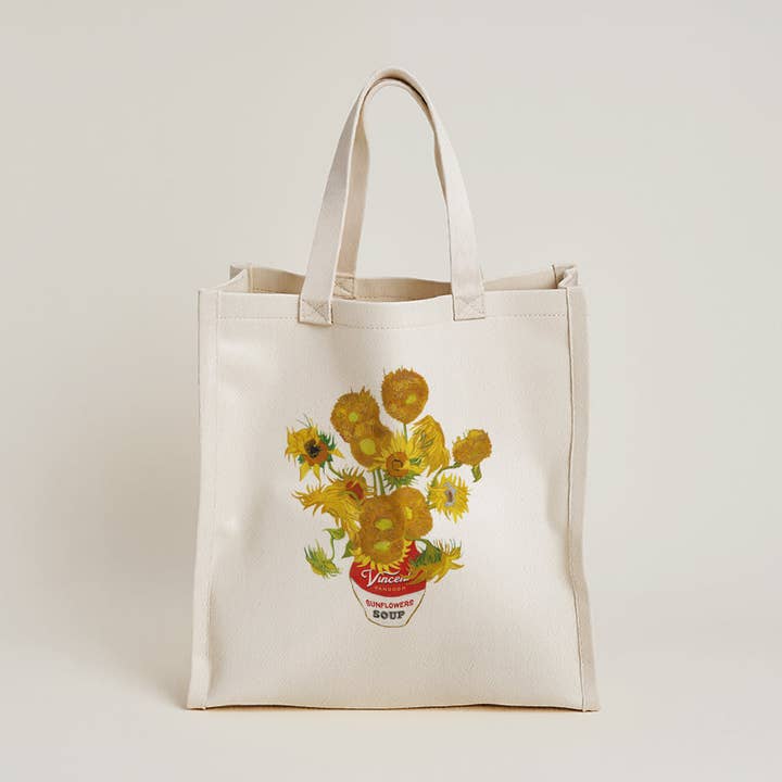 Zonnebloemsoep © Natuurlijke draagtas voor wholesale door Independent Republic