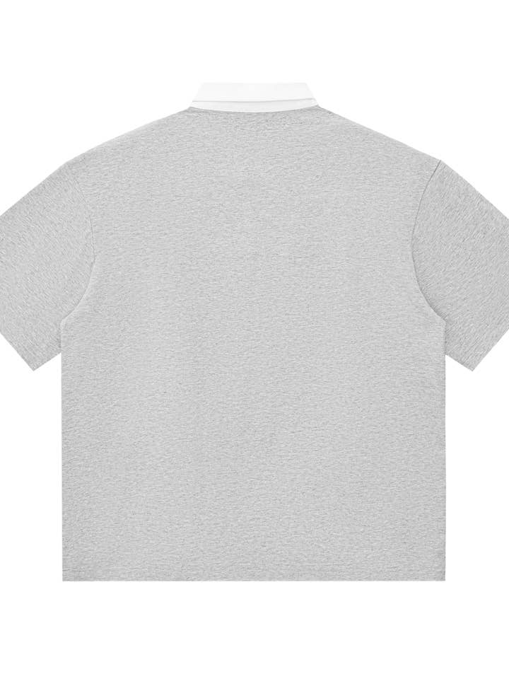 YUDAE - Wholesale Polo - Unisex - Essential Contrast Polo Shirt3