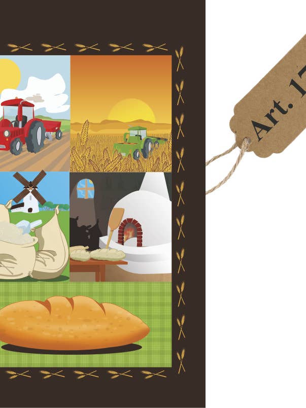 174 saco de pão de sublimação por atacado de Confecciones J. Garcia