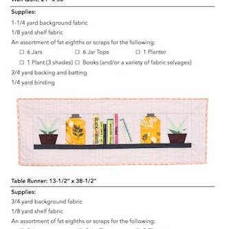 Modern Textiles - Wholesale Craft Sewing Kit - Around the Kitchen Pattern6