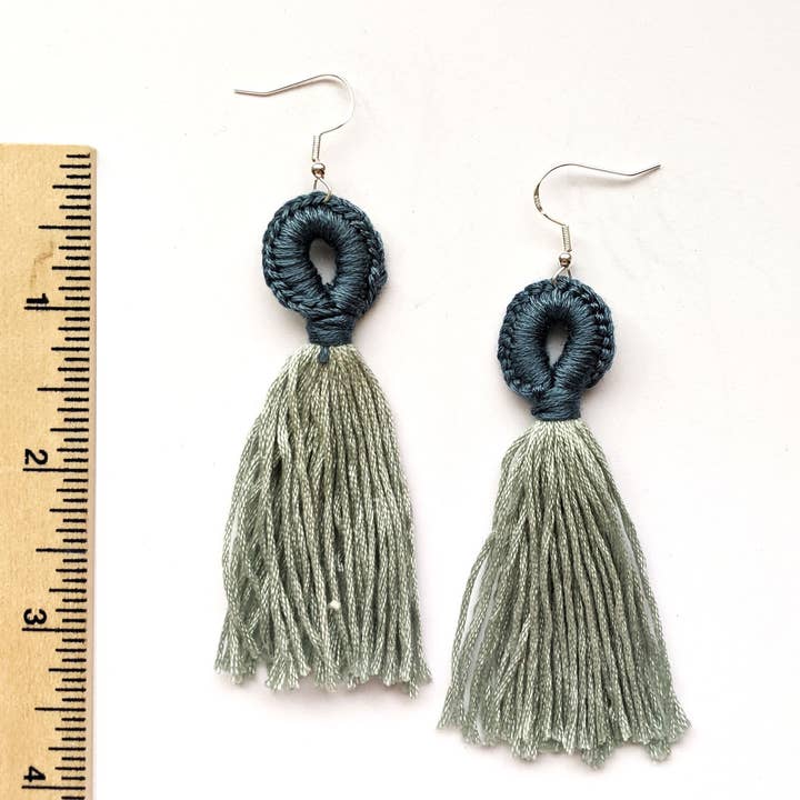Tassel Earrings Handmade for wholesale by Royaboya Handmade