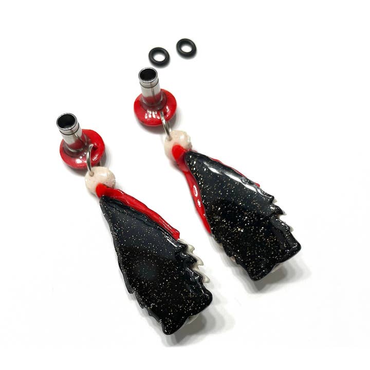 Happy Gauges - Wholesale Gauge/Plug Earrings - Gauge Hiders, Buffalo Plaid, Gnomes, Hiders, Dangle Gauges