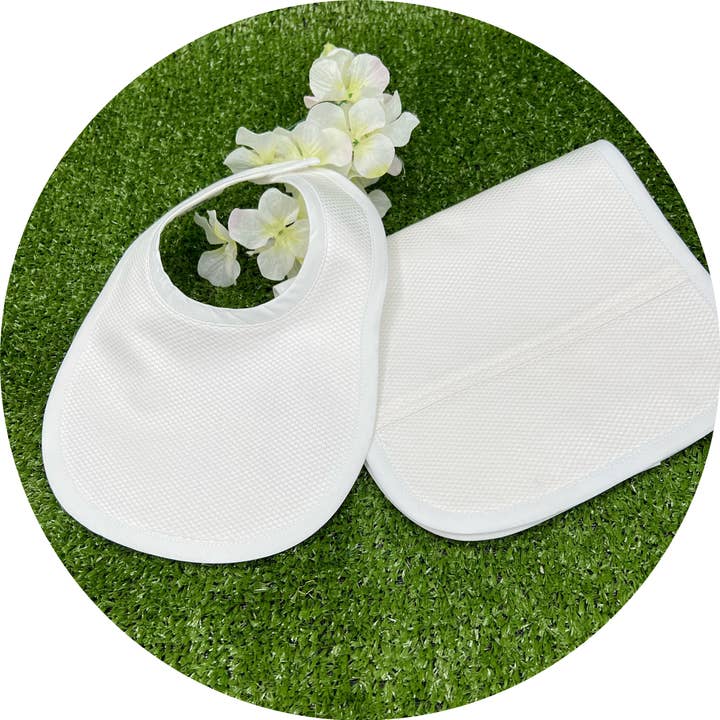 THE ROYALTY COLLECTION - Wholesale Bedding Blanket - Kids & Baby - White Cotton Pique Collection - With Plain Trim8