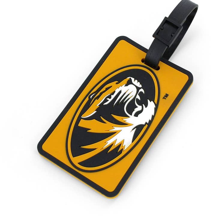 NCAA Missouri Tigers Soft Luggage Tag for wholesale by Aminco USA