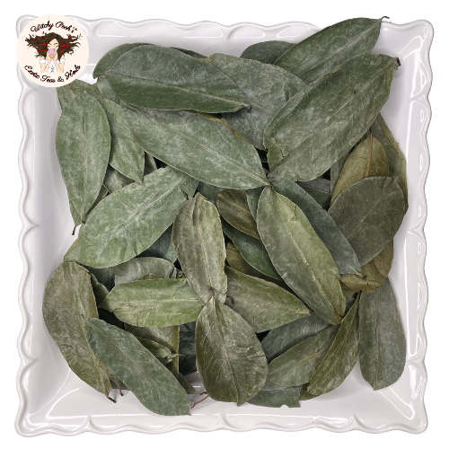 Witchy Pooh's Exotic Teas & Herbs – Chá solto por atacado – Chá de folha inteira de graviola Witchy Pooh's - sem cafeína13