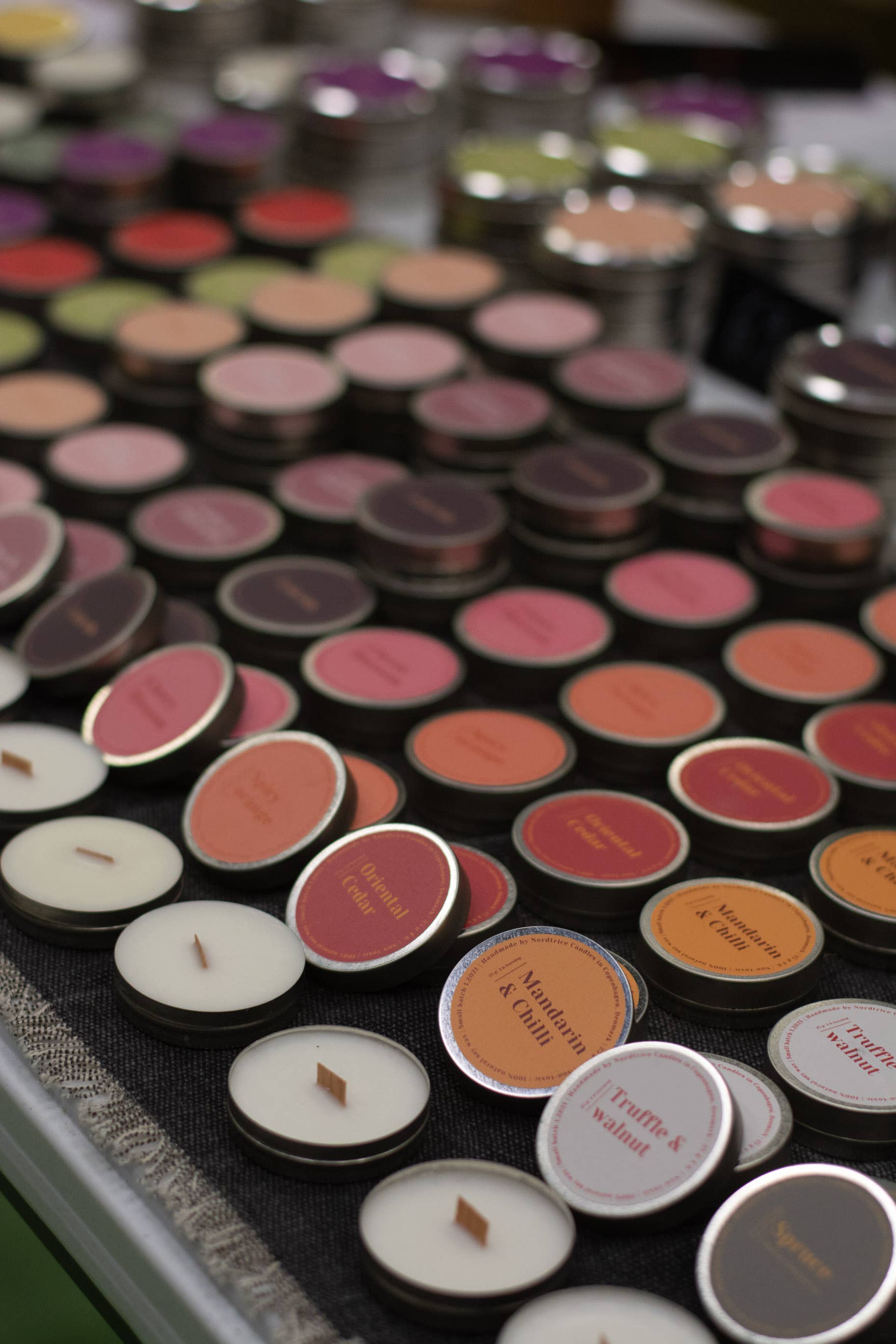 Nordtrice - Wholesale Travel candles - Mini scented soy candles, Pear and Winter Spices2