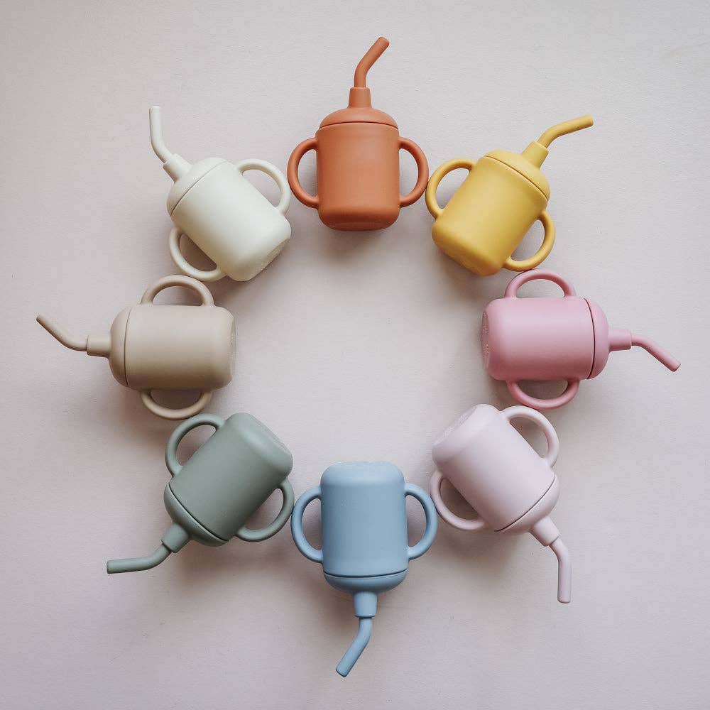 Ed & Co. – Copo/caneca - Crianças e bebés por atacado – Copo Pequeno com Canudo para Bebê2