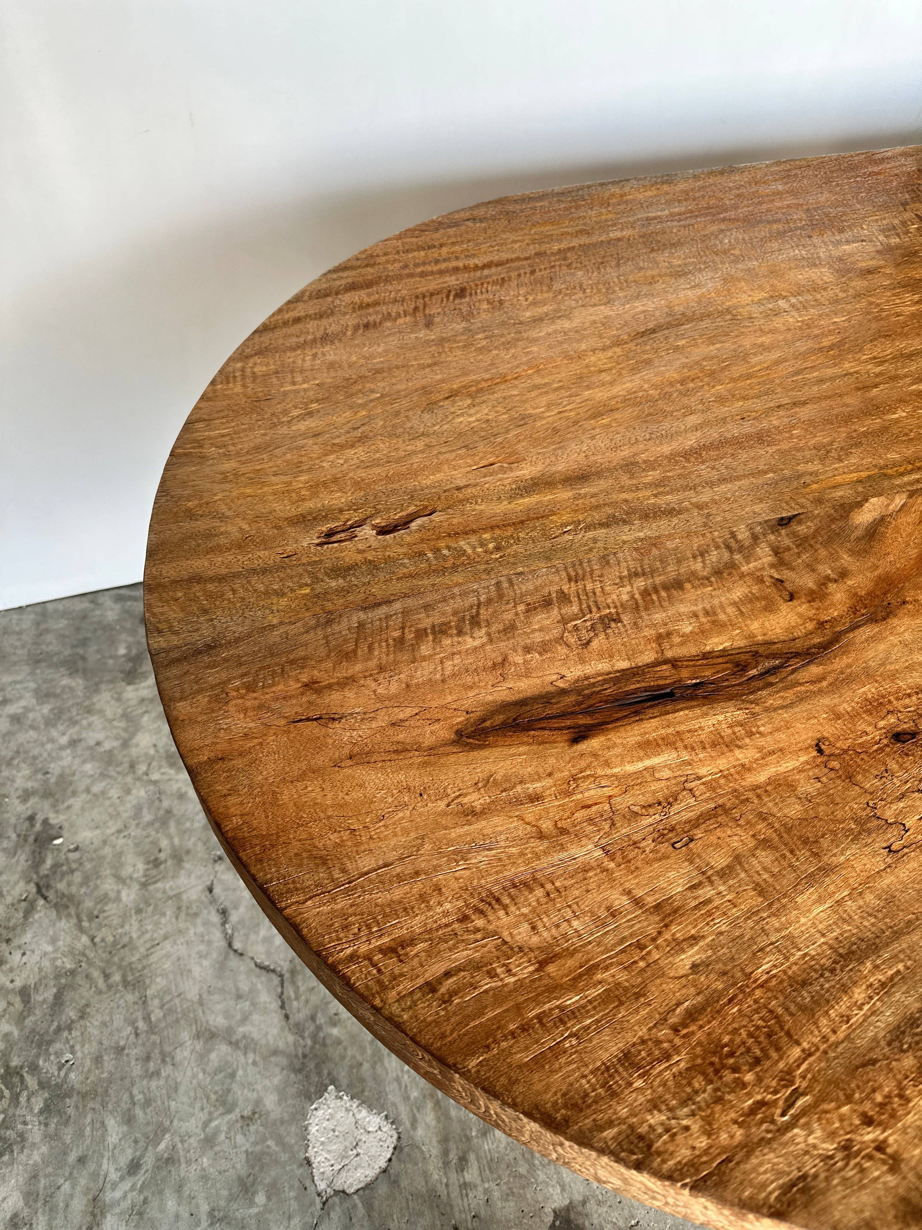 Office Objets - Wholesale Coffee Table - Massive mango wood table 2m10x1m51