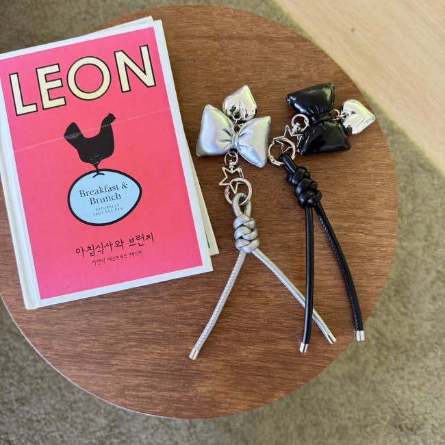 MOND HAUS - Wholesale Keychain - Unisex - Calix Keychain | PU leather rope braided kitschy Ribboncharm6