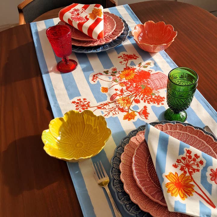 Löpare Flores för wholesale av NÓDOA DESIGN