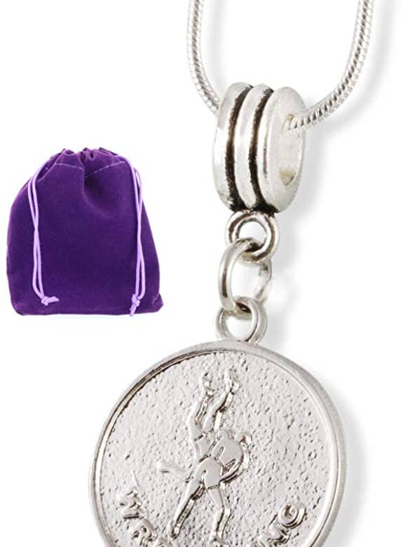 Wrestling Necklace | Snake Chain Pendant for wholesale by Dave The Bunny